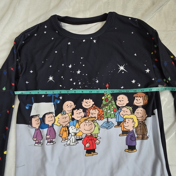 Peanuts Holiday Sweatshirt - Navy. Brand New Never Worn, Without Tags - Picture 2 of 5